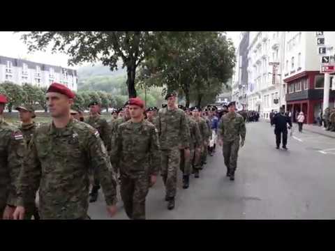 Trenkovi panduri u Lurdu, mimohod  18.05.2018.