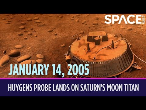 OTD in Space – January 14: Huygens Probe Lands on Saturn's Moon Titan