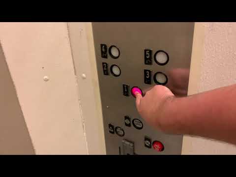 Original 1981 Westinghouse AE Hydraulic Service Elevator At The Hyatt Regency In Schaumburg, IL