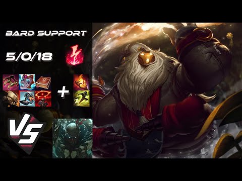SUPPORT Bard vs Pyke - EU Grandmaster Patch 25.S2.8