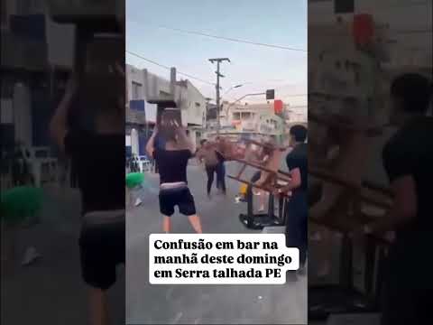 Foi pancadaria viu em serra talhada Pernambuco #viral #briga #humor