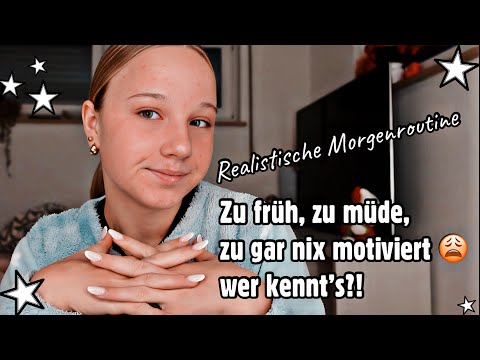 So sieht’s WIRKLICH aus vor der Schule 😴 (bin ich die Einzige?) REALISTISCHE MORGENROUTINE | HEY ISI