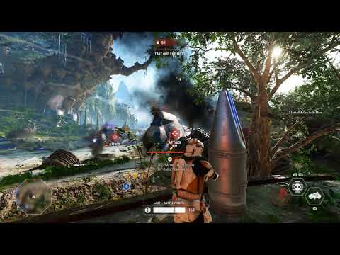 212th Attack Battalion Destroy The MTT on Kashyyyk - Star Wars Battlefront 2