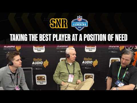 "They take the best player available at a position they need" | SNR | Pittsburgh Steelers