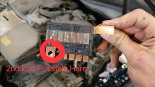 Toyota Camry Blower Motor Fuse Replacement || Blower Motor Testing