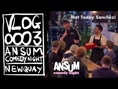 Comedy Vlog 0003 - Ansum Comedy - Newquay
