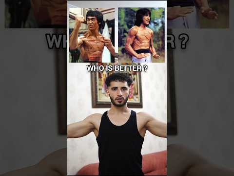 Bruce lee or Jackie Chan ? #training #brucelee #jackiechan #challenge #amazing #workout