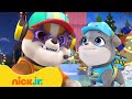 Rubble Crew Turn Frozen Mud Into An Ice Skating Rink ️ Nick Jr UK