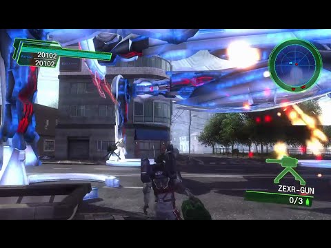 EDF Earth Defense Force 4.1 How to Kill - Shield Bearer Air Raider Style