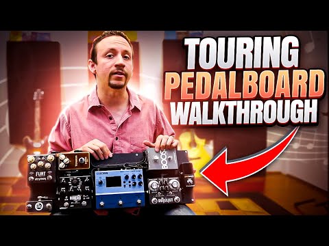Part 1: Walkthrough Of My New Touring Pedalboard By Tone Heaven Audio! Boutique Guitar Pedals