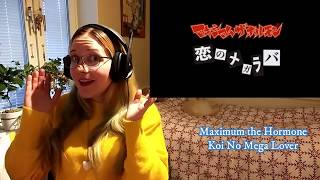 Swedish girl reacting to Maximum the Hormone - Koi No Mega Lover