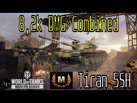 8,2k DMG Combined - Tiran 5SH - World of Tanks Console