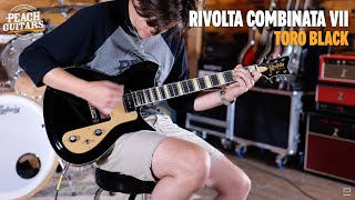 Video thumbnail for No Talking...Just Tones | Rivolta Combinata VII Toro Black by Peach Guitars