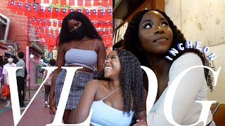 DATE NIGHT IN INCHEON, SOUTH KOREA | KOREA TRAVEL VLOG | CHINA TOWN, CENTRAL PARK | Black in Korea