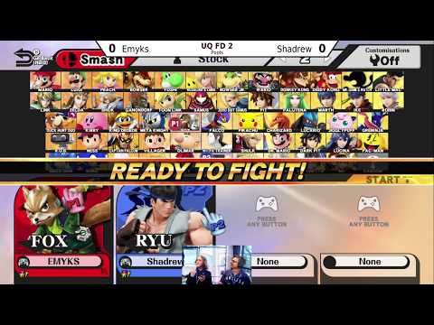 UQ Smash: Final Destination 2017 - Emyks v Shadrew [Pools]