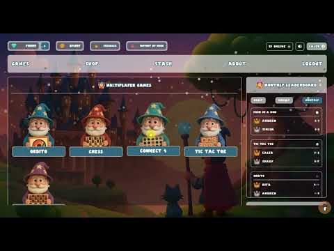 Wizard Land: Games & Puzzles
