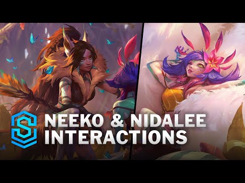 Neeko & Nidalee Special Interactions | Legends of Runeterra
