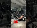 レッグプレスでこれやっちゃってない? 初心者のための基礎! #shorts