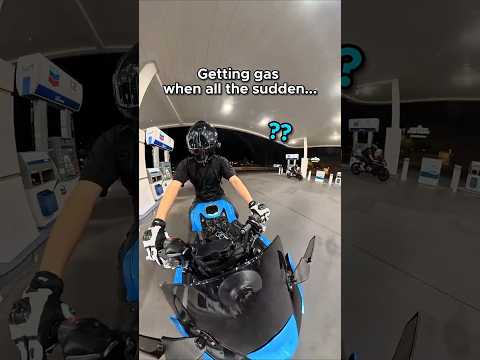 What did I just witness....#biker #motorcycle