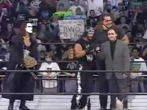 Randy Savage challenges Hollywood Hogan - WCW Monday Nitro - 3/9/98