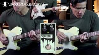Video thumbnail for FUNKY LITTLE THING! - J Rockett Squeegee compressor pedal - demo by RJ Ronquillo by R.J. Ronquillo