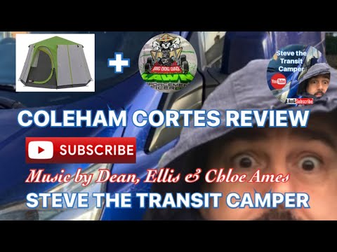 Coleman Cortes Octagon 8 tent review & Henry Murawski sticker #cortes #octagonal #tentreview