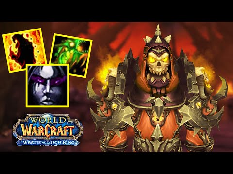 Rank 1 DESTRUCTION WARLOCK PvP +2600 - Wotlk Classic