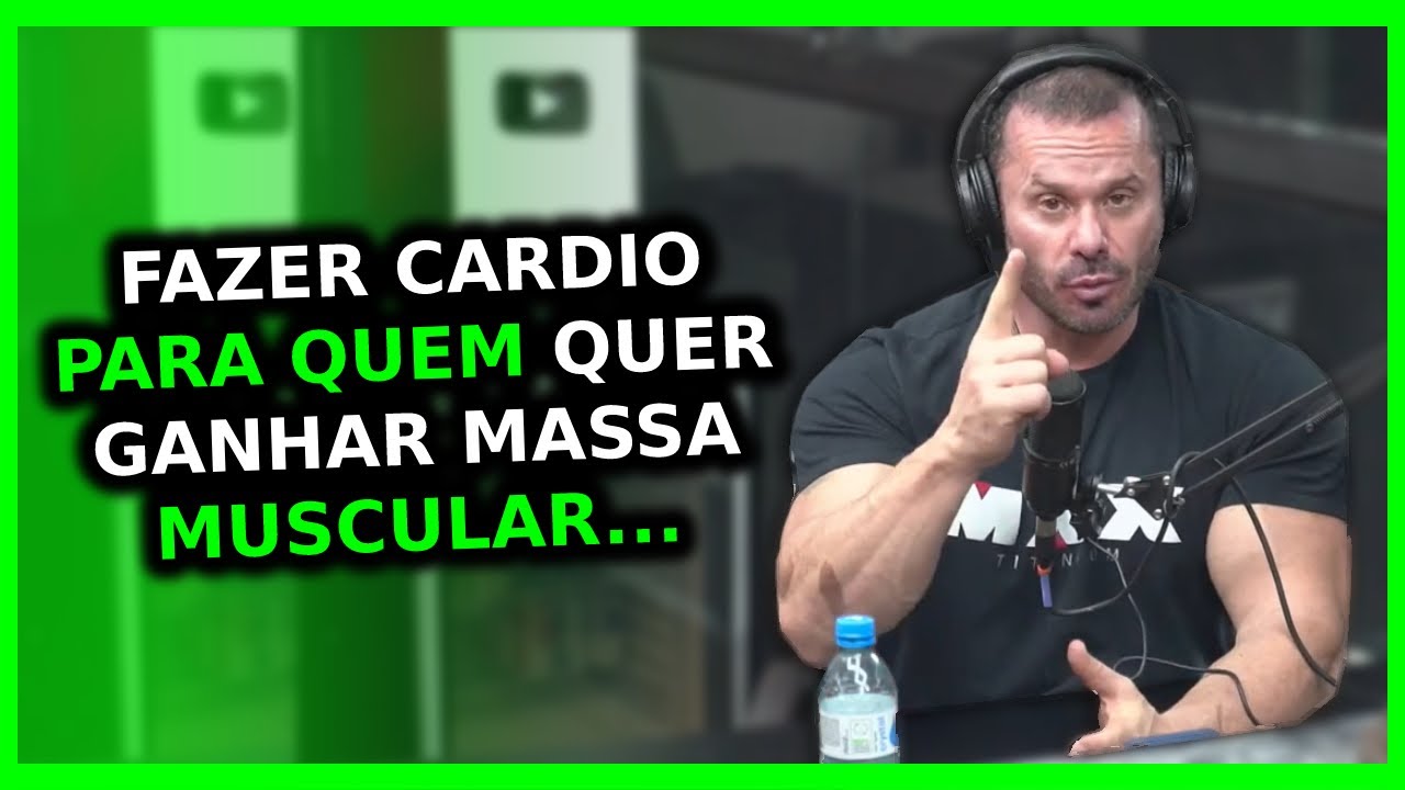 FAZER CARDIO ATRAPALHA O GANHO DE MASSA MUSCULAR? | Ironberg Podcast Cariani