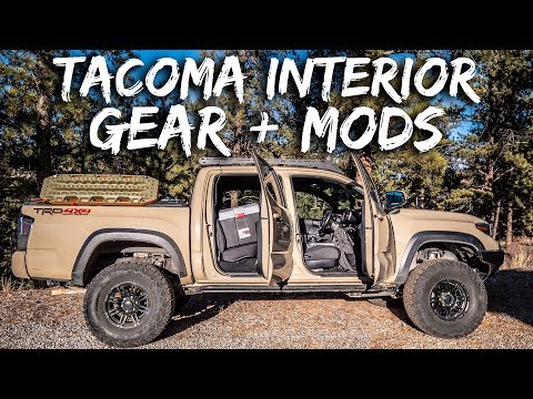 Tacoma Interior MODS and GEAR (Overland, Offroad, Daily Driver)