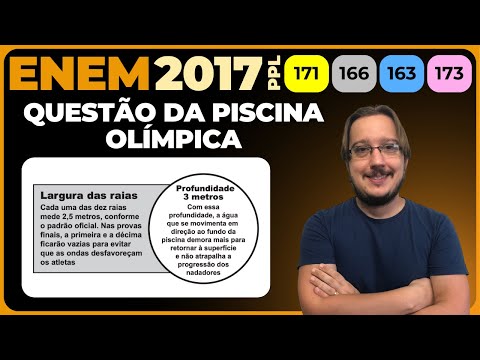 ENEM 2017 || Volume || Para a Olimpíada de 2012, a piscina principal do Centro Aquático de Londres,