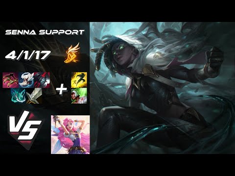 SUPPORT Senna vs Seraphine - EU Challenger Patch 14.21