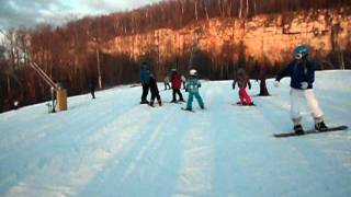Ski Lesson Glen Eden 2012