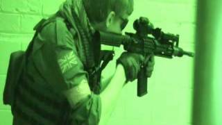 preview picture of video 'S.W.A.T. AIRSOFT - THE DARK CORRIDOOR.wmv'