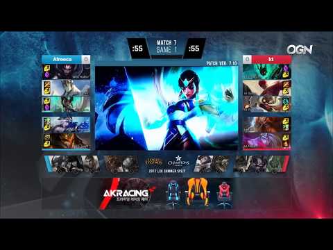 [03.06.2017] AFS vs KT [LCK Summer 2017] Highlights Game 1