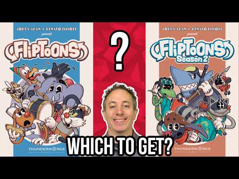 Fliptoons Season 2 Review - Standalone Game & Expansion!