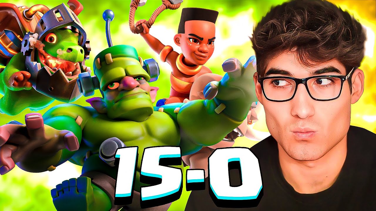 MAZO ANTI-META🔥ME LLEVÓ A UNA RACHA de 15-0 💥 en Torneo Mundial 🌎 | Clash Royale