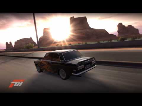 Forza 3 - Nissan Datsun 510 VS Bugatti Veyron 1 mile - 720p