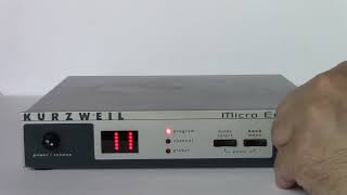Video thumbnail for 2002 Kurzweil ME-1 Micro Ensemble MIDI sound module PC2 engine by keyboard resource