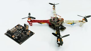 How to make a racing drone with kk v5.5 flight controller using flysky ct6b transmitter plus mode