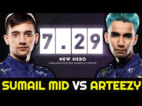 SUMAIL Mid vs ARTEEZY on 7.29 New Patch — Morphling vs Templar Assassin