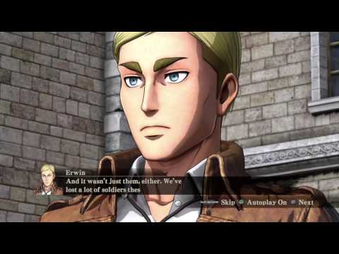 Attack on Titan playthrough pt26 - Of Cliffs, Climbing and FINAL Grind