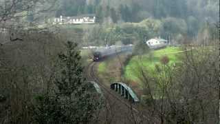 preview picture of video '2012.03.24 RPSI 'Spare-Link' railtour: Woodenbridge'