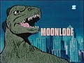 Godzilla Potwór Z Księżyca Godzina Z Hanna Barbera Fragment VHS Gruba Dwójka PL