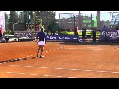 EMPIRE Slovak Open 2014: Barbora Záhlavová-Strýcová - Lucie Hradecká 6:3, 3:6, 6:0
