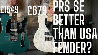 Video thumbnail for This PRS SE Shouldn't Be Better than a USA Fender Telecaster - Should It? Honest Thoughts on NF53 by John Nathan Cordy
