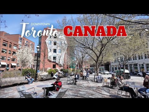 📍🇨🇦 4K Downtown Toronto Walk Tour | Toronto, Canada | 2025