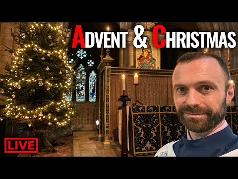 🔴 Advent and Christmas Celebrations - hymns and carols played LIVE