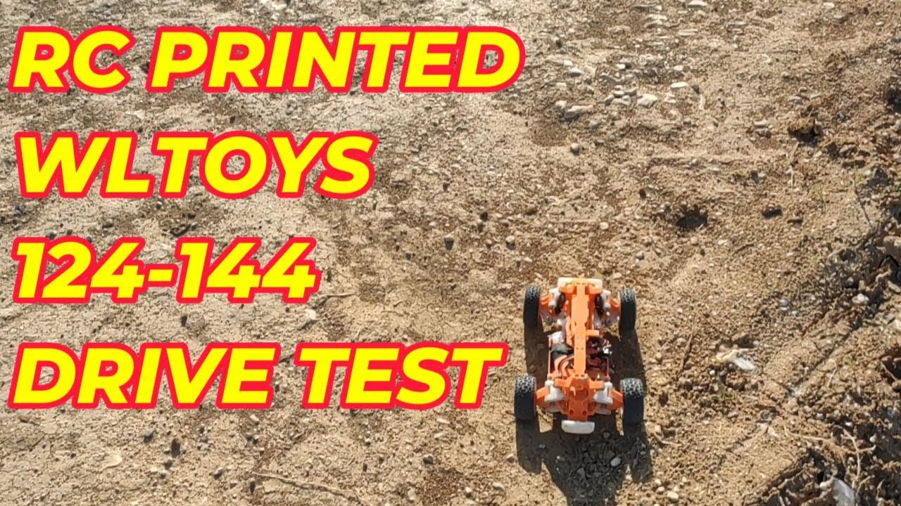 V8 WLTOYS 124 RC CARRO TRUGGY 112 PREMIUM Modelo de Impressão 3D