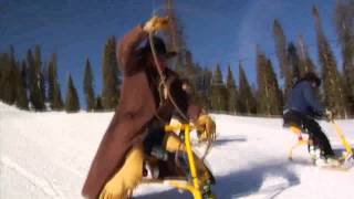 preview picture of video 'The real west   Snowbike  Durango   CheapSkiMovie by Jack Turner'