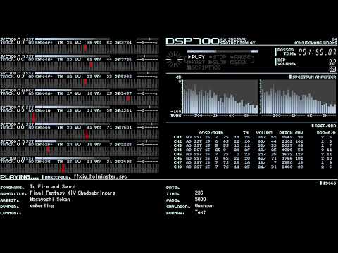 SPC700 cover: Final Fantasy XIV - To Fire and Sword